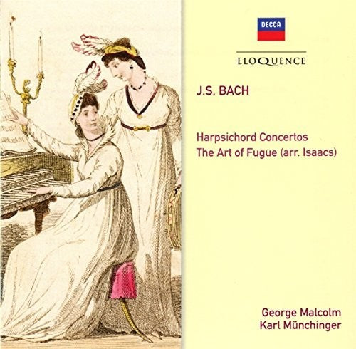 Bach / Malcolm, George: Bach: Art Of Fugue / Harpsichord Concertos 1 & 2  [ CD ]