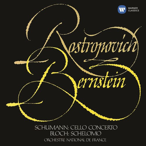 Mstislav Rostropovich: Cello Concerto / Bloch: Schelomo  [ CD ]