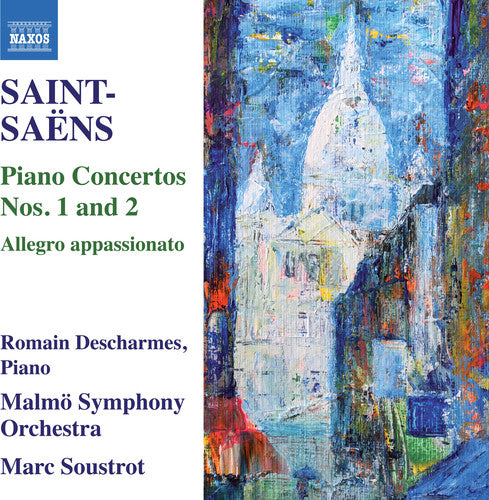 Saint-Saens / Descharmes / Malmo Symphony: Camille Saint-Saens: Piano Concertos Nos 1 & 2  [ CD ]