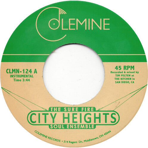 Sure Fire Soul Ensemble- City Heights / Strollin' Adams - LP