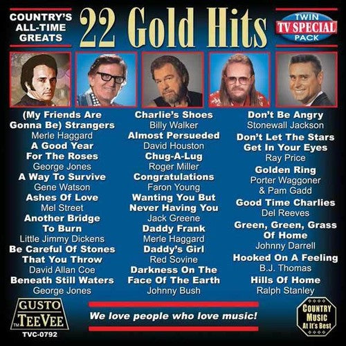 Various Artists: 22 Gold Hits (Various Artists)  [ CD ]