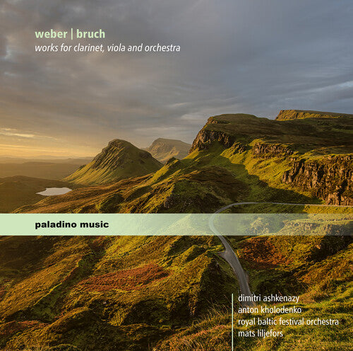 Weber / Ashkenazy: Works for Clarinet & Viola & Orchestra  [ CD ]