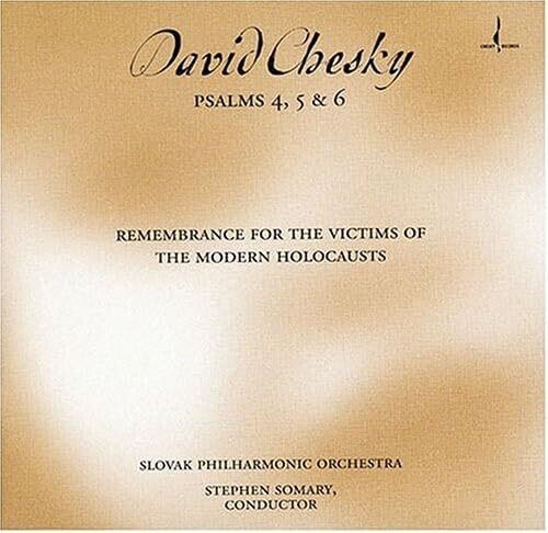 David Chesky: Psalms 4 5 & 6  [ CD ]