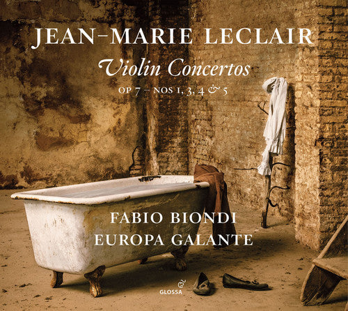 Leclair / Biondi / Europa Galante: JeanMarie Leclair: Violin Concertos, Op. 7, Nos. 1, 35  [ CD ]