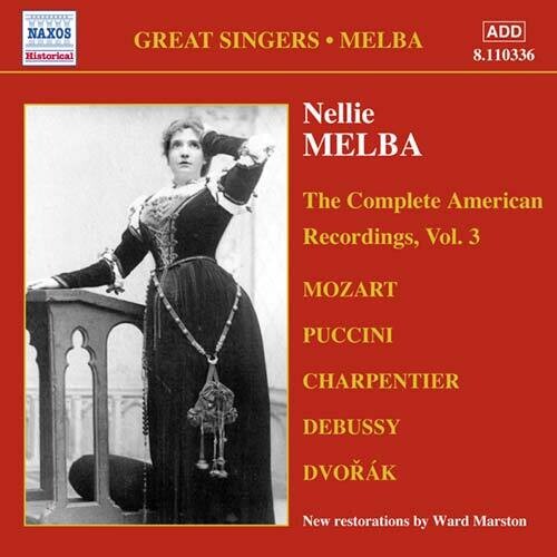 Nellie Melba: Nellie Melba Vol 3  [ CD ]