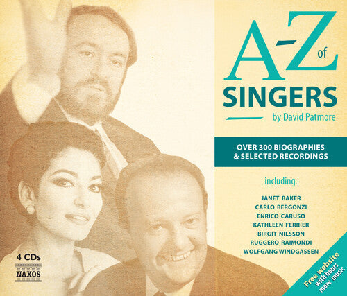 Anderson; Bastianini; Battistini; Berger; Bjorling: A-Z of Singers  [ CD ]