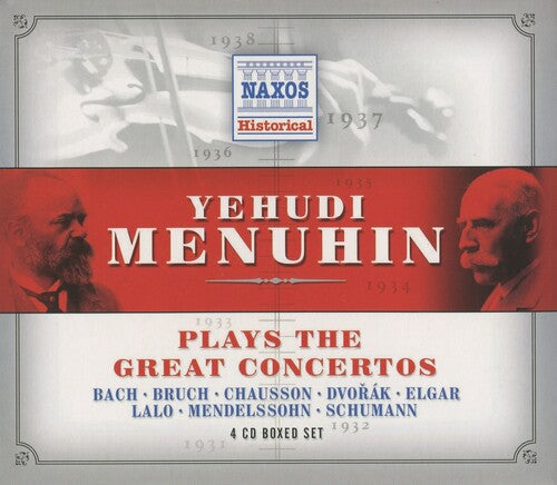 Menuhin Plays Great Concertos: Menuhin Plays Great Concertos  [ CD ]