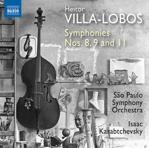 Lobos / Sao Paulo Symphony Orchestra: Heitor Villa-Lobos: Symphonies Nos. 8, 9 & 11  [ CD ]