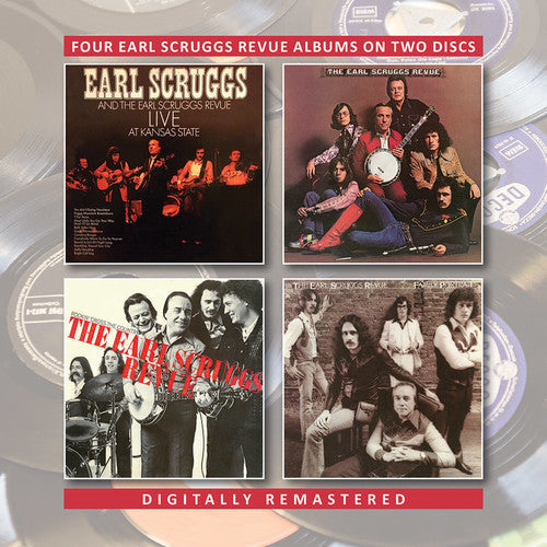 Earl Scruggs: Live At Kansas State / Earl Scruggs Revue / Rockin Cross The Country  [ CD ]