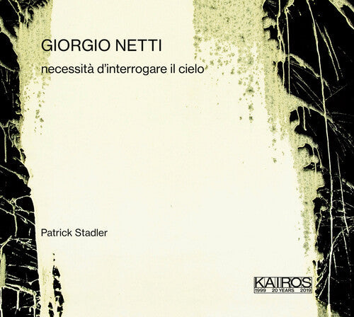 Netti / Stadler: Necessita D'interrogare Il Cie  [ CD ]