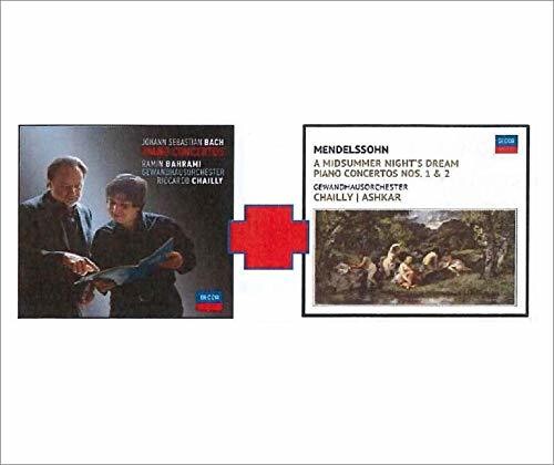 Bahrami, Ramin / Ashkar, Saleem / Chailly, Riccardo: Bach: Conc Pf / Mendelssohn: Conc Pf / Sogno  [ CD ]