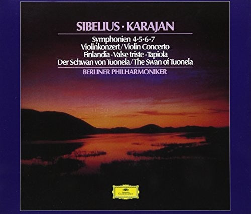 Sibelius / Karajan, Herbert Von: Sibelius: Symphonies / Violin Concerto  [ CD ]