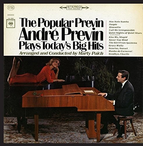 Andre Previn: Popular Previn: Andre Previn Play's Today's Big Hits  [ CD ]