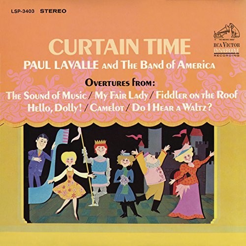 Paul Lavalle: Curtain Time  [ CD ]