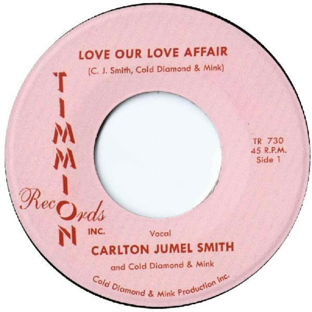 Carlton Smith Jumel- Love Our Love Affair / Instrumental - LP