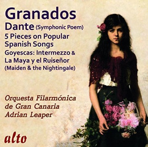 Orquesta Filarmonica De Gran Canaria / Leaper: Granados: Dante (Symphonic Poem), Misc. Popular Pieces  [ CD ]