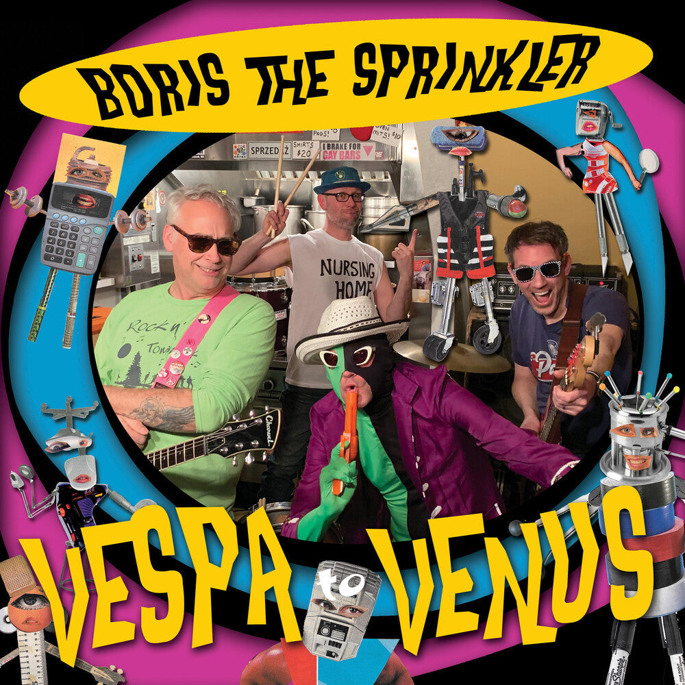 Boris The Sprinkler- Vespa To Venus - LP