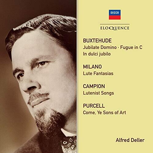 Alfred Deller: Alfred Deller: Campion Purcell Buxtehude  [ CD ]