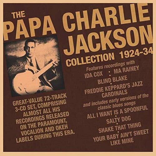 Papa Charlie Jackson: Papa Charlie Jackson Collection 1924-34  [ CD ]