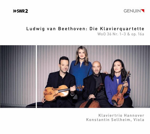 Beethoven / Hannover / Sellheim: Die Klavierquartette  [ CD ]