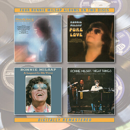 Ronnie Milsap: Where My Heart Is / Pure Love / A Legend In My Time / Night Things  [ CD ]