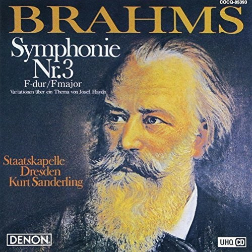 Brahms / Sanderling, Kurt: Brahms: Symphony 3  [ CD ]
