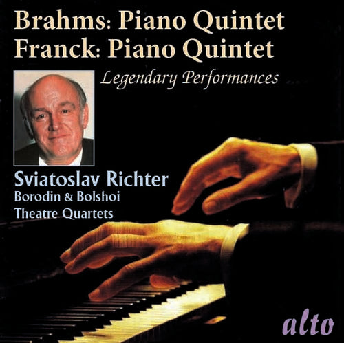 Richter, Sviatoslav / Borodin Quartet: Brahms: Piano Quintet Op.34 & Franck: Piano Quintet  [ CD ]