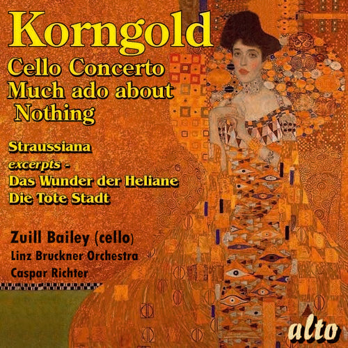 Linz Bruckner Orchestra / Richter, Caspar: Korngold: Cello Concerto Much Ado About Nothing Suite Straussiana & Mo  [ CD ]