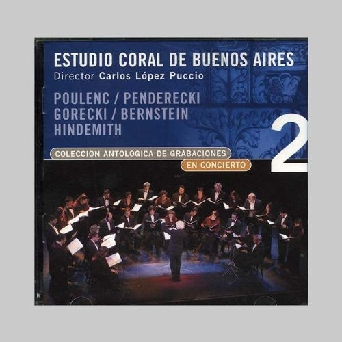 Estudio Coral De Buenos Aires / Puccio, Carlos: Coleccion Antologica En Concierto 2  [ CD ]