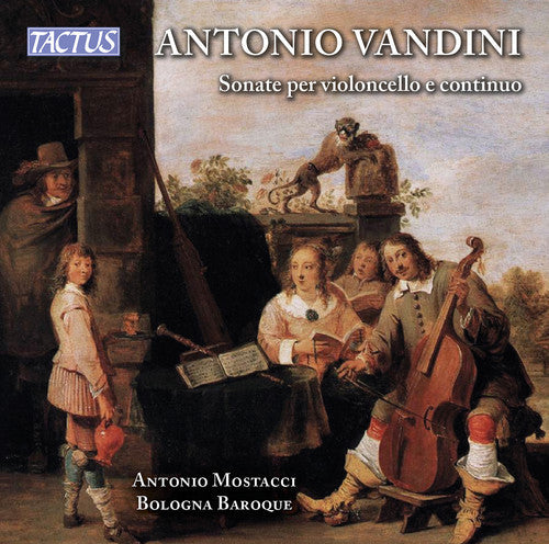 Vandini / Bologna Baroque Ensemble / Mostacci: Cello Sonata 1-6  [ CD ]