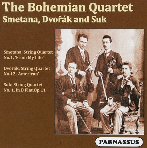 Bohemian String Quartet: The Bohemian String Quartet Plays Smetana Dvorak and Suk  [ CD ]