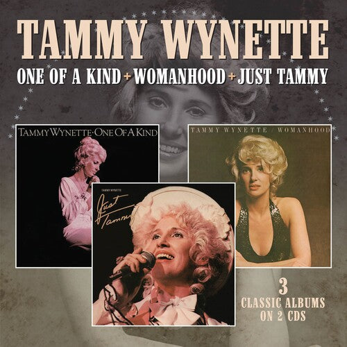 Tammy Wynette: One Of A Kind / Womanhood / Just Tammy  [ CD ]