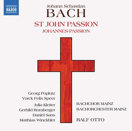 Bach, J.S. / Poplutz / Otto: St John Passion  [ CD ]