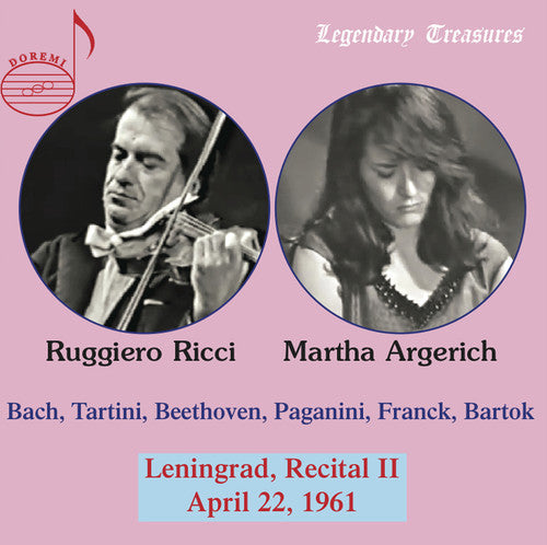 Bach, J.S. / Argerich / Ricci: Leningrand Recital 2  [ CD ]