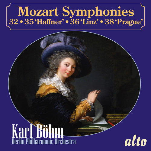 Bohm, Karl / Berlin Philharmonic Orchestra: Mozart: Symphonies 32, 35 Haffner, 36 Linz and 38 Prague  [ CD ]