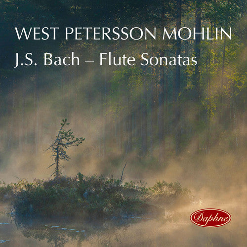 Bach, J.S. / West / Mohlin: Flute Sonatas  [ CD ]