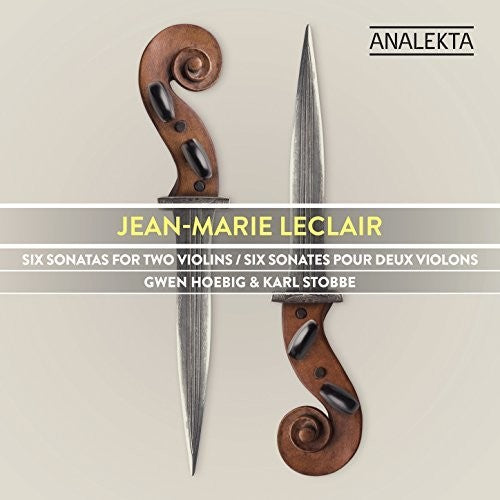 Leclair / Hoebig / Stobbe: Six Sonatas for Two Violins  [ CD ]