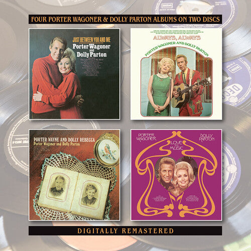 Wagoner, Porter / Parton, Dolly: Just Between You & Me / Always Always / Porter Wayne & Dolly Rebecca / Love & Music  [ CD ]