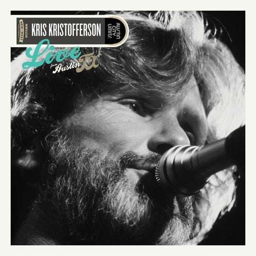 Kris Kristofferson- Live From Austin, TX [LP] - LP