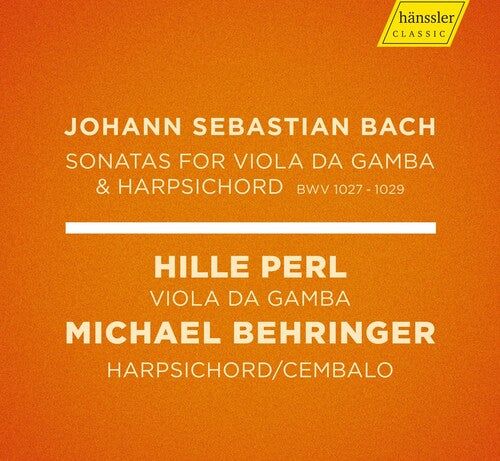 Perl  Behringer: Sonatas 1027-1029  [ CD ]