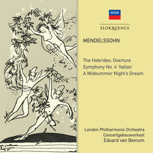 Mendelssohn / Van Beinum, Eduard: Mendelssohn: Symphony 4 / Midsummer Night's Dream  [ CD ]