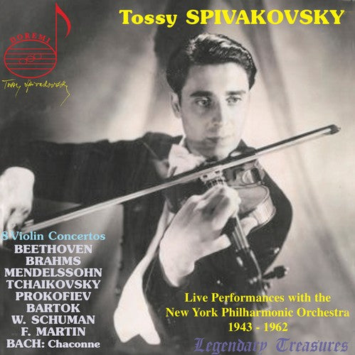 Bach, J.S. / Spivakovsky: 8 Violin Concertos  [ CD ]