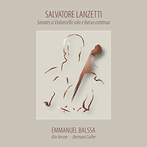 Lanzetti / Balssa / Verzier: Sonates a Violoncello Solo E Basso Continuo  [ CD ]