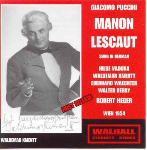 Kmentt: Manon Lescaut  [ CD ]