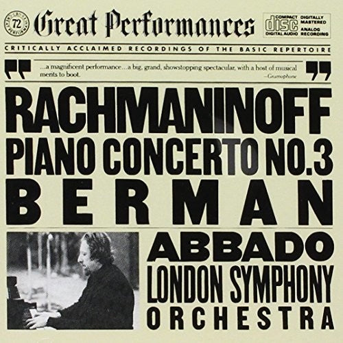 Abbado / London Symphonyny Orch / Berman: Piano Concerto  [ CD ]