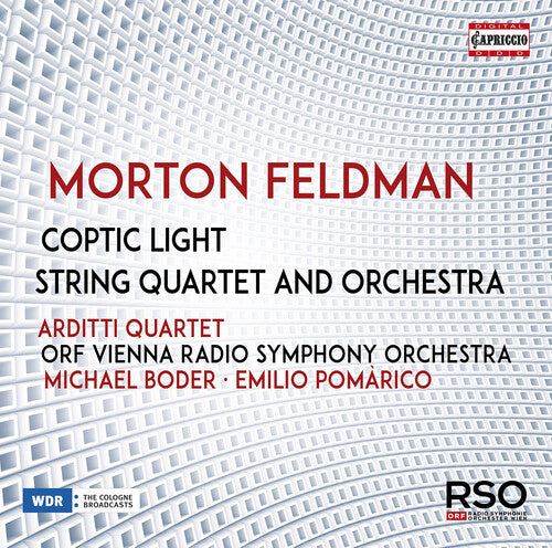 Arditti Quartet  Orf Vienna Radio Symphony Orchestra  Broder  Pomarico: Coptic Light  [ CD ]