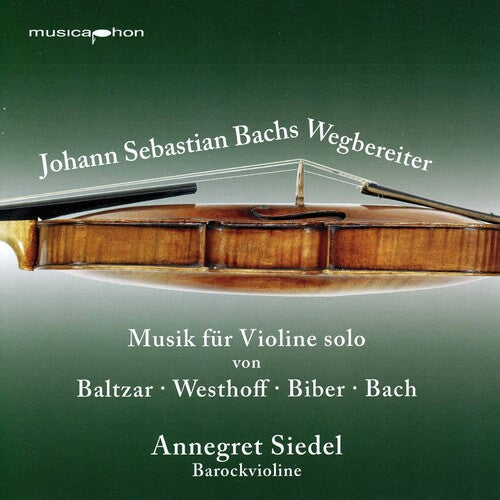 Annegret Siedel: Bach's Predecessors  [ CD ]