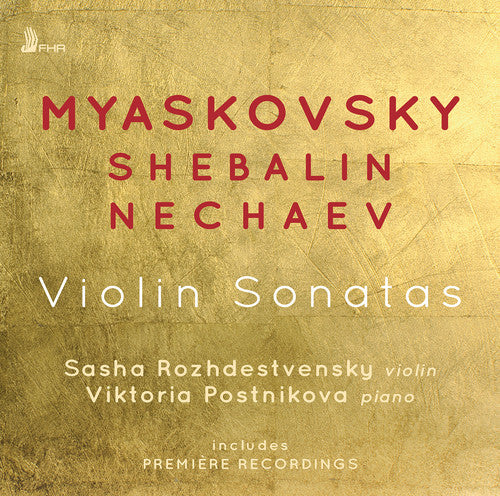 Myaskovsky: Sonat for Violin & Piano 70  [ CD ]