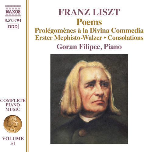 Liszt / Filipec: Complete Piano Music 51  [ CD ]