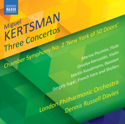 Kertsman / Various: 3 Concertos / Chamber Symphony 2  [ CD ]